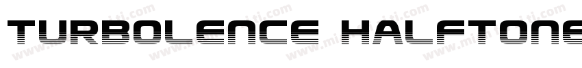 Turbolence Halftone字体转换